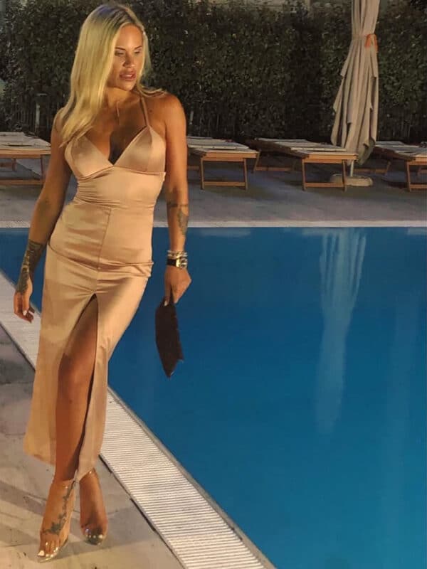 Clairie midi dress